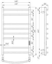 Cargar imagen en el visor de la Galería, Toallero Eléctrico Ladder 8 Blanco 130W
фото 10