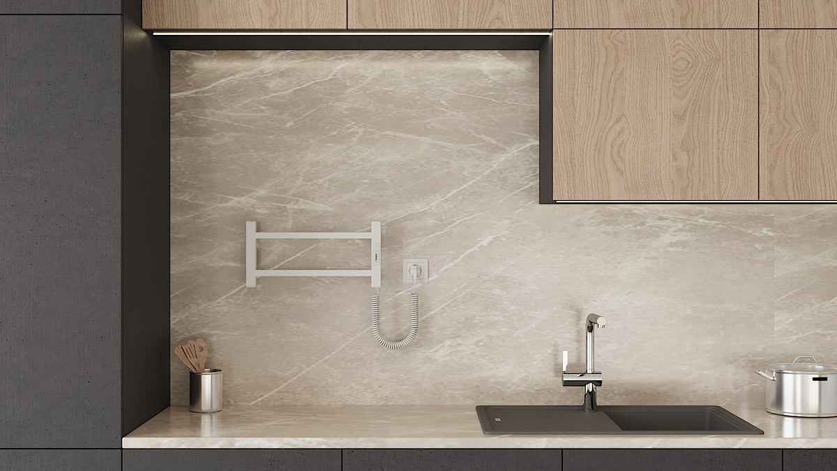 Ladder Elite 2 Blanco para Cocina