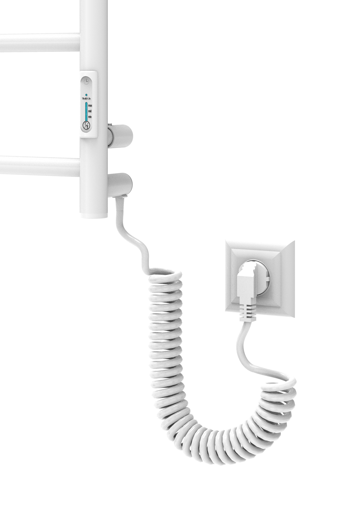 Toallero Eléctrico Ladder 4 Blanco 35W