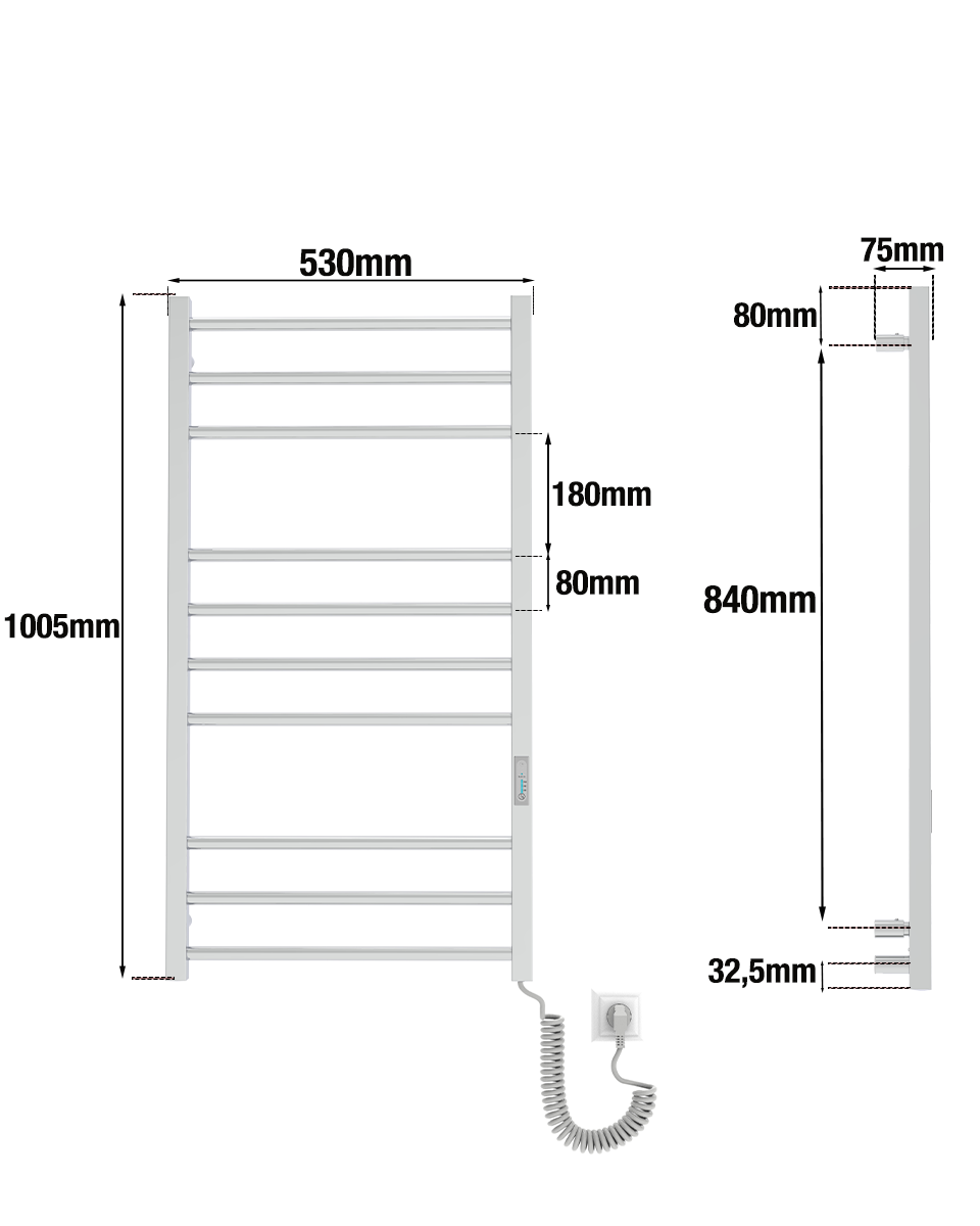 Ladder Lux 10 Chromo