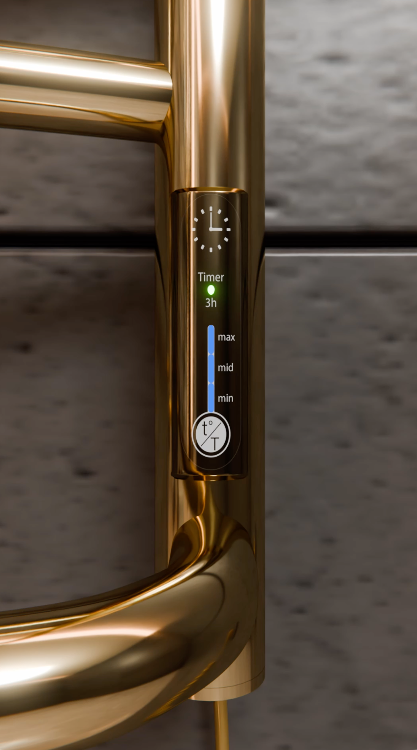 Cascade with Shelf 9 Oro