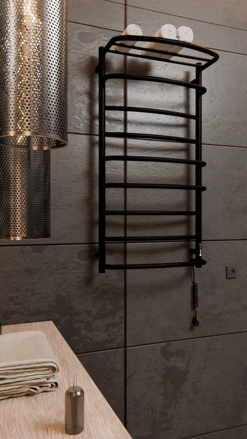 Cascade with Shelf 9 Negro