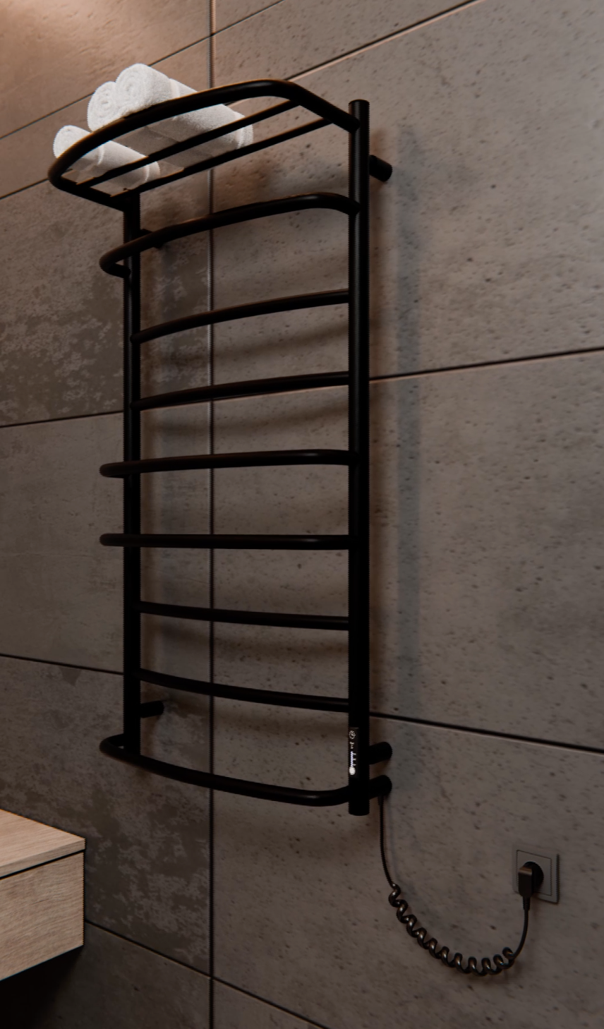 Cascade with Shelf 9 Negro