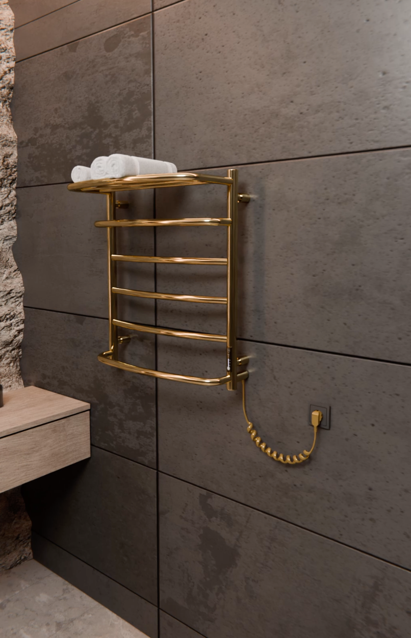 Cascade with Shelf 6 Oro