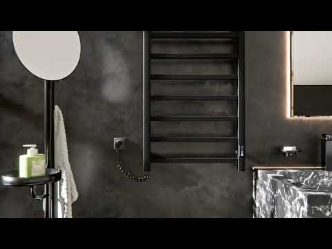 Toallero Eléctrico Atria 8 Negro 184W